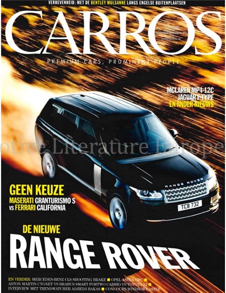 2012 CARROS MAGAZIN 07  NIEDERLÄNDISCH