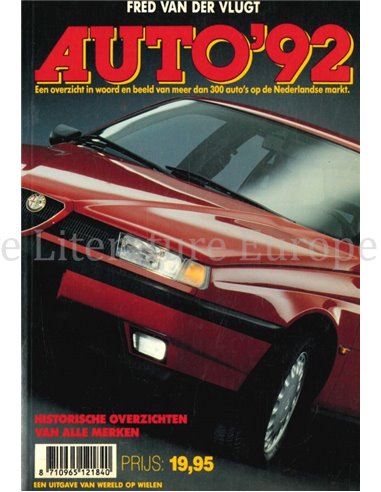 1992 AUTO YEARBOOK DUTCH