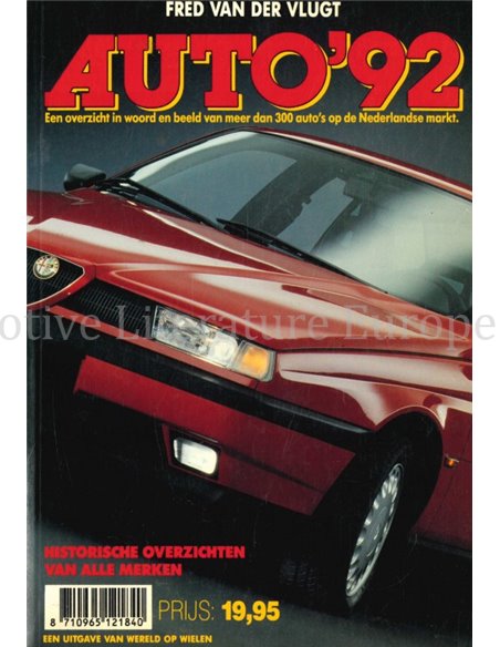 1992 AUTO JAHRBUCH NIEDERLÄNDISCH