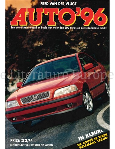 1996 AUTO JAHRBUCH NIEDERLÄNDISCH