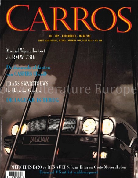 1994 CARROS MAGAZIN 01  NIEDERLÄNDISCH