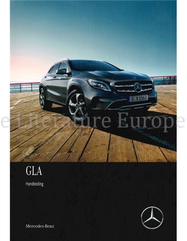 2019 MERCEDES BENZ GLA KLASSE INSTRUCTIEBOEKJE NEDERLANDS