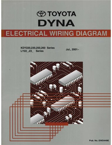 2001 TOYOTA DYNA ELECTRICAL WIRING DIAGRAM MULTI