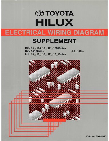 1999 TOYOTA HILUX ELECTRICAL DIAGRAM (SUPPLEMENT) WORKSHOP MANUAL MULTI