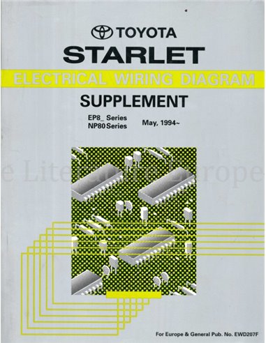 1994 TOYOTA STARLET ELECTRICAL WIRING DIAGRAM (SUPPLEMENT) MULTI