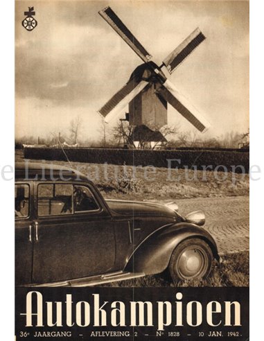 1941 AUTOKAMPIOEN MAGAZIN 02 NIEDERLÄNDISCH