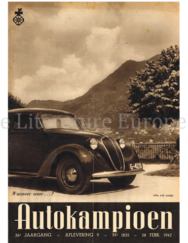 1942 AUTOKAMPIOEN MAGAZINE 09 NEDERLANDS