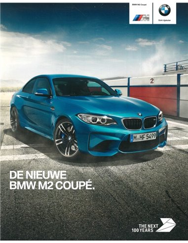 2016 BMW M2 BROCHURE DUTCH