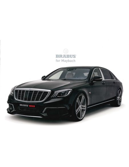 2017 BRABUS MAYBACH 900 BROCHURE ENGLISH | GERMAN