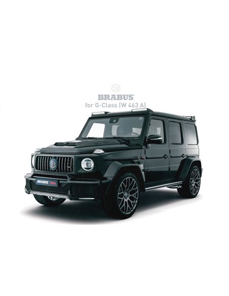 2018 BRABUS G-CLASS BROCHURE ENGELS | DUITS