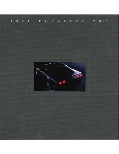 1991 CHEVROLET CORVETTE ZR1 BROCHURE ENGELS (USA)
