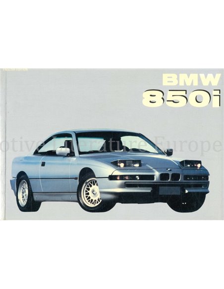 BMW 850i (LA COLLECTION) ENGLISH