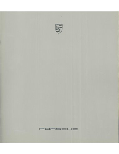 1986 PORSCHE PROGRAMM PROSPEKT DEUTSCH