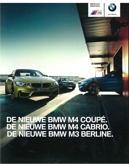 2014 BMW M3 | M4 BROCHURE DUTCH (BE)