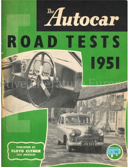 THE AUTOCAR, ROAD TESTS 1951