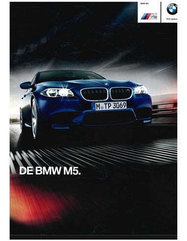 2015 BMW M5 PROSPEKT NIEDERLÄNDISCH