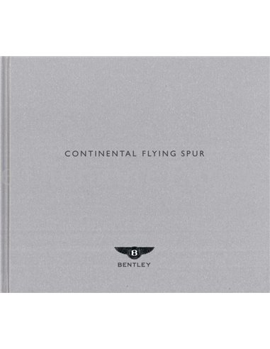 2009 BENTLEY CONTINENTAL FLYING SPUR | SPEED HARDCOVER BROCHURE ENGELS