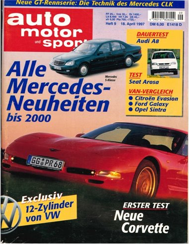 1997 AUTO MOTOR UND SPORT 09 DUITS