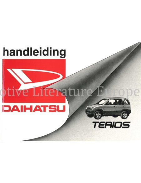 1999 DAIHATSU TERIOS BETRIEBSANLEITUNG NIEDERLÄNDISCH