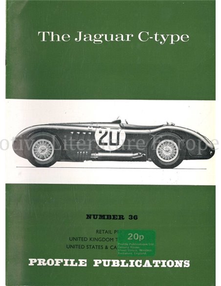 THE JAGUAR C-TYPE  (PROFILE PUBLICATIONS 36)