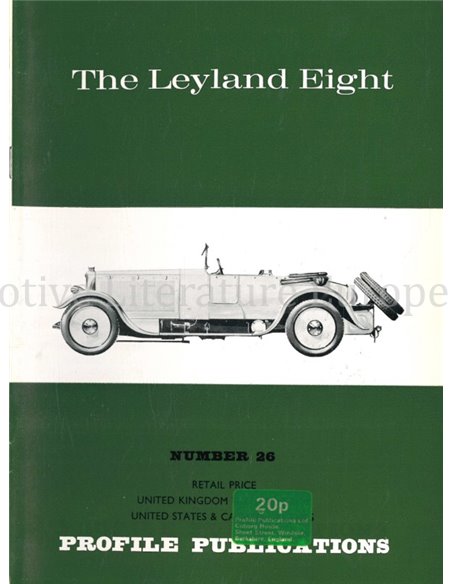 THE LEYLAND EIGHT  (PROFILE PUBLICATIONS 26)