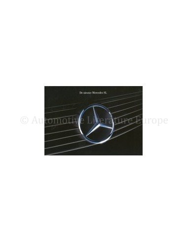 1989 MERCEDES BENZ SL BROCHURE NEDERLANDS