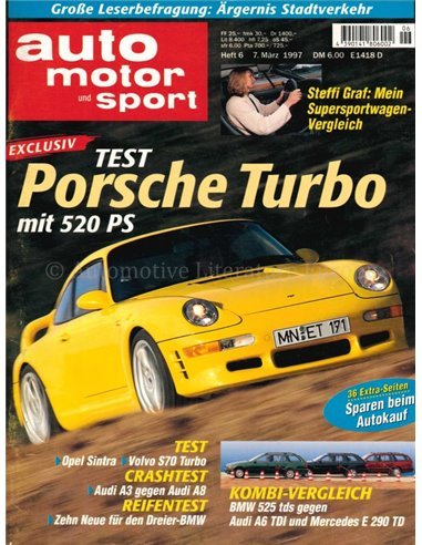 1997 AUTO MOTOR UND SPORT 06 DUITS