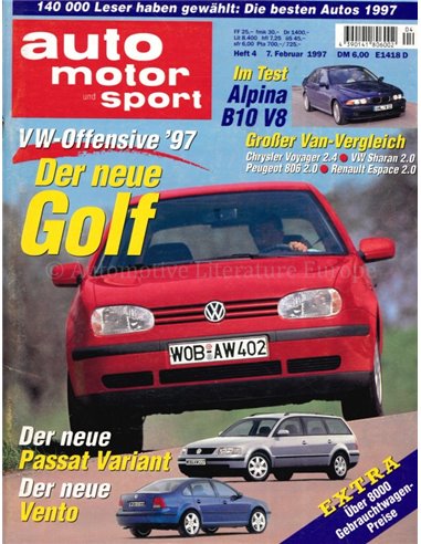 1997 AUTO MOTOR UND SPORT 04 DUITS