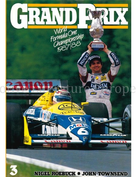 GRAND PRIX 1987/88, WORLD FORMULA ONE CHAMPIONSHIP NR.3