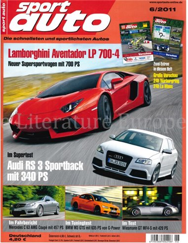 2011 SPORT AUTO MAGAZINE 06 GERMAN