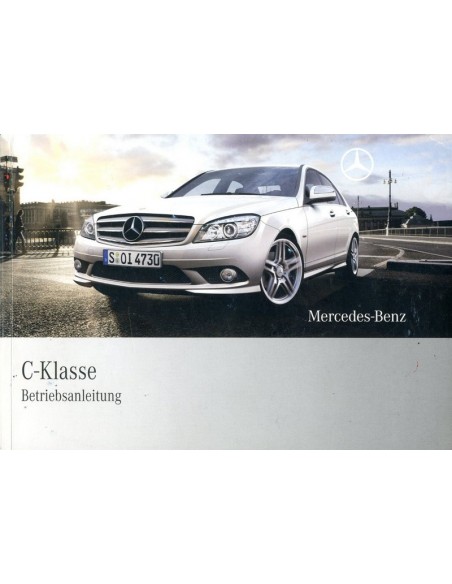 2008 MERCEDES BENZ C KLASSE INSTRUCTIEBOEKJE DUITS