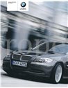 2006 BMW 3 SERIE SEDAN INSTRUCTIEBOEKJE ENGELS