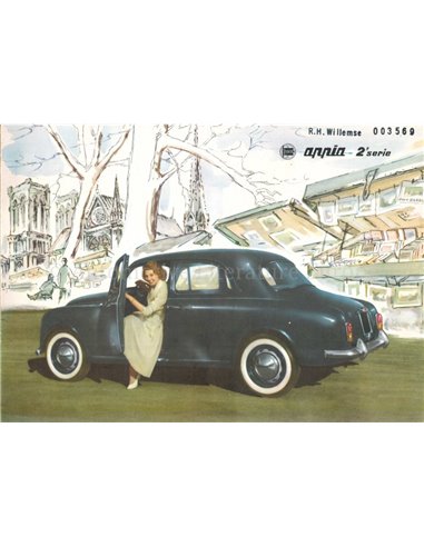 1955 LANCIA APPIA BROCHURE ITALIAN