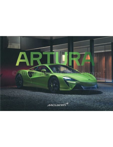 2022 MCLAREN ARTURA BROCHURE ENGLISH