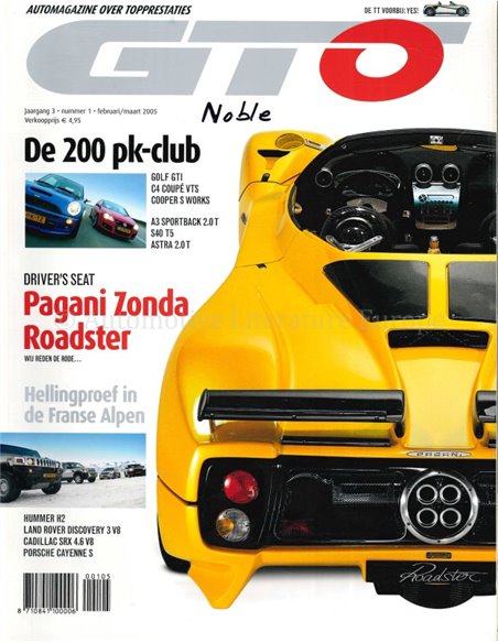 2005 GTO MAGAZIN 01 NIEDERLÄNDISCH