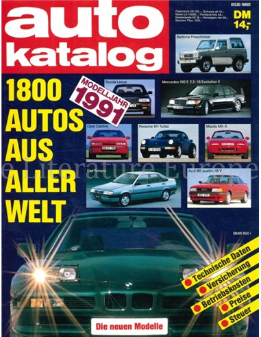 1991 AUTO KATALOG DEUTSCH 34