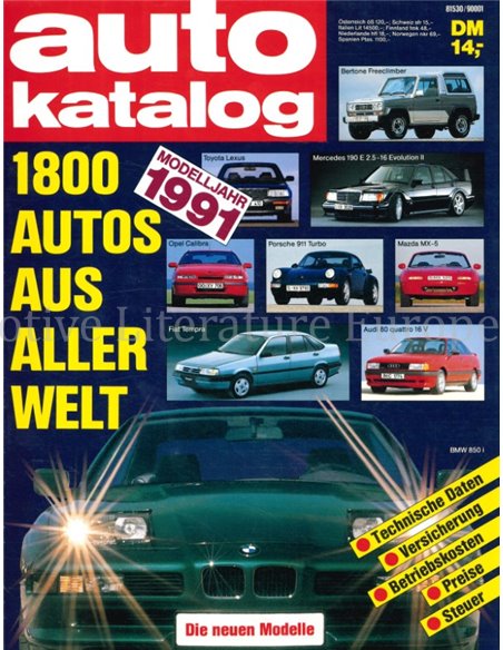 1991 AUTO KATALOG DEUTSCH 34