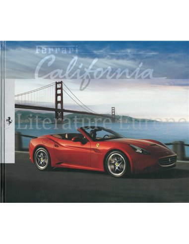 2008 FERRARI CALIFORNIA MEDIA HARDBACK BROCHURE 3304/08