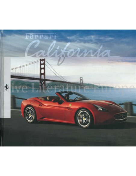 2008 FERRARI CALIFORNIA MEDIA HARDBACK BROCHURE 3304/08