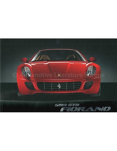 2006 FERRARI 599 GTB FIORANO BROCHURE