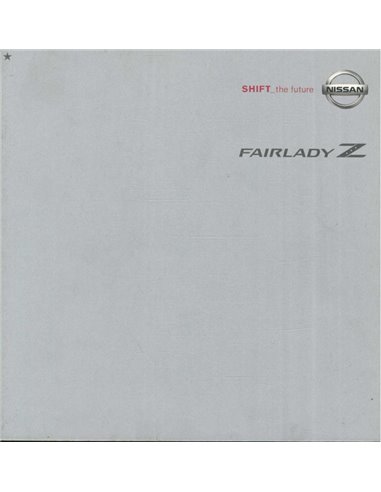 2004 NISSAN FAIRLADY Z HARDCOVER PROSPEKT JAPANISCH