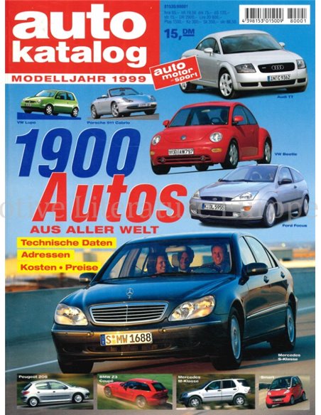 1999 AUTO KATALOG DEUTSCH 42