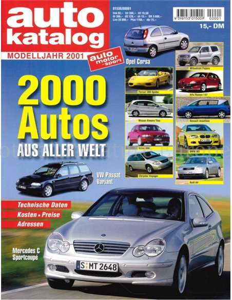 2001 AUTO KATALOG DEUTSCH 44