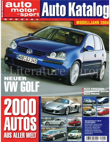 2004 AUTO KATALOG DEUTSCH 47