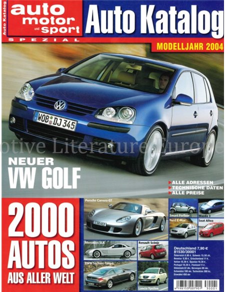 2004 AUTO KATALOG DEUTSCH 47