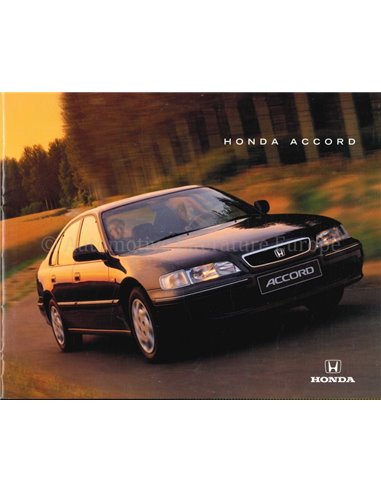 1996 HONDA ACCORD SALOON BROCHURE DUTCH