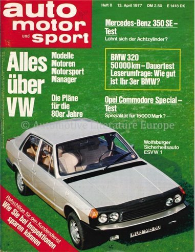 1977 AUTO MOTOR UND SPORT 08 DUITS