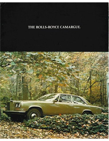 1976 ROLLS ROYCE CARMARGUE BROCHURE ENGELS