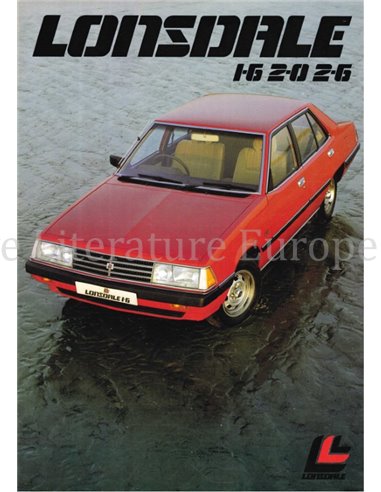 1982 LONSDALE SALOON PROSPEKT AUSTRALIEN