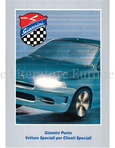 1993 GIANNINI PUNTO BROCHURE ITALIAN